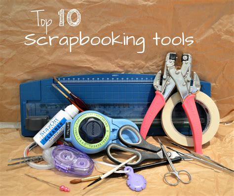 What Supplies Are Needed For Scrapbooking At Evan Bennett Blog