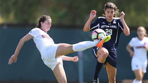 Recap No 2 Stanford Womens Soccer Draws With No 20 Notre Dame In 2