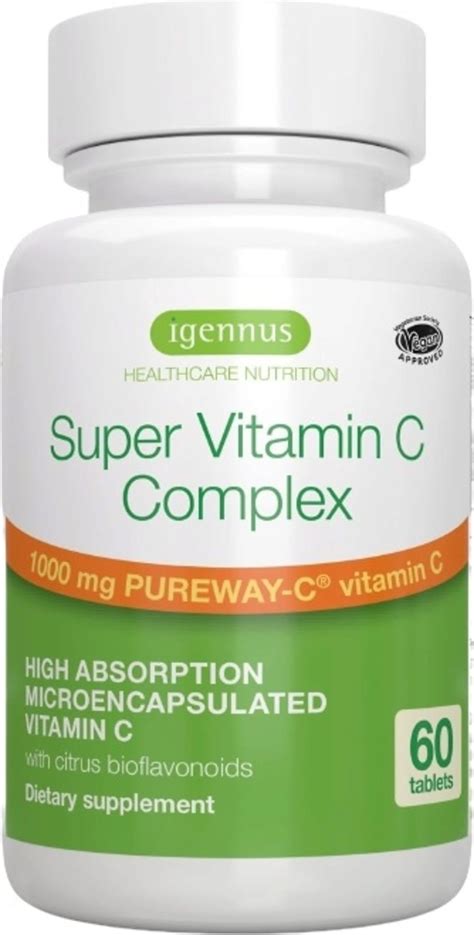 Super Vitamin C Complex Tablets Igennus Vitalabo Online Shop Uk