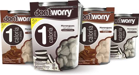 Don T Worry Merengues Light Sabores Cookies And Cream Y Cajeta 4