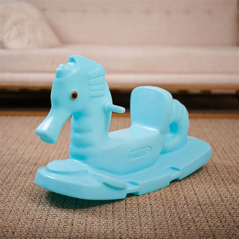 Gangorra Infantil Cavalo Marinho Azul Baby Dream Freso Freso Loja