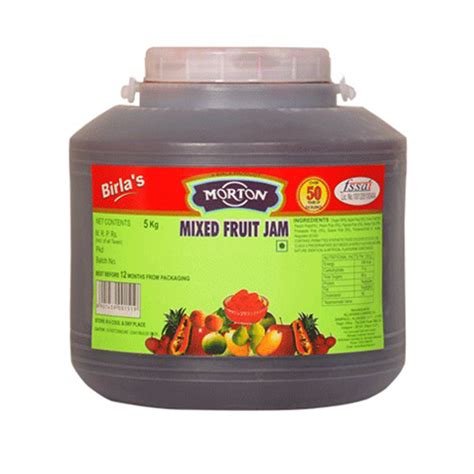 Morton Mixed Fruit Jam 5 Kg Shreenath Foods