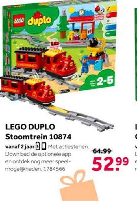 Lego Duplo Stoomtrein Speelgoed Aanbieding Bij Intertoys