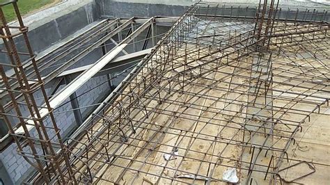 Cara Membuat Pembesian Plat Lantai Kubah Masjid Steel Reinforcement