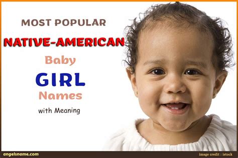 Most Popular Native American Baby Girl Names With Meaning Angelsname