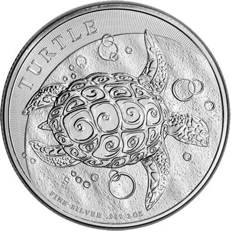 Buy 2016 2 Oz New Zealand Silver Niue Hawksbill Turtle Coins L JM Bullion