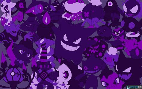 Vibrant Purple Pokémon: HD Anime Wallpaper Collection by CHUBBYKITTY