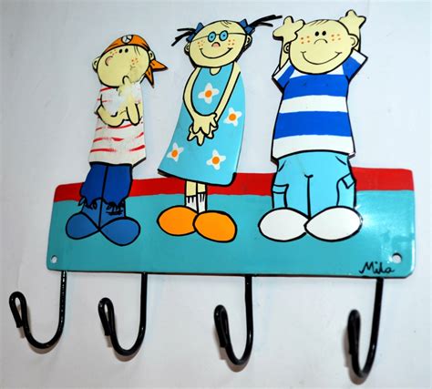 cuier din tabla pentru copii cu  agatatori arhiva okaziiro