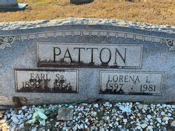 Earl Patton Sr 1892 1964 Find A Grave Gedenkplek