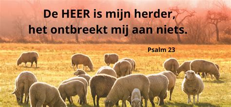 De HEER Is Mijn Herder Het Ontbreekt Mij Aan Niets Psalm 23 Kerk In