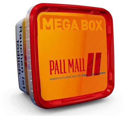 Pall Mall Allround Red Tabak G Mega Box Kaufen