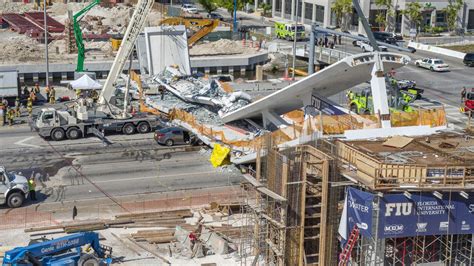 All six victims recovered in Florida bridge collapse - The Washington Post