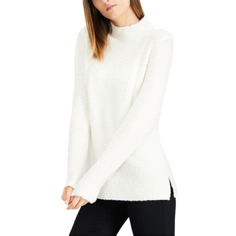 Calvin Klein Sweaters Calvin Klein Womens Textured Pullover Sweater Offwhite Poshmark