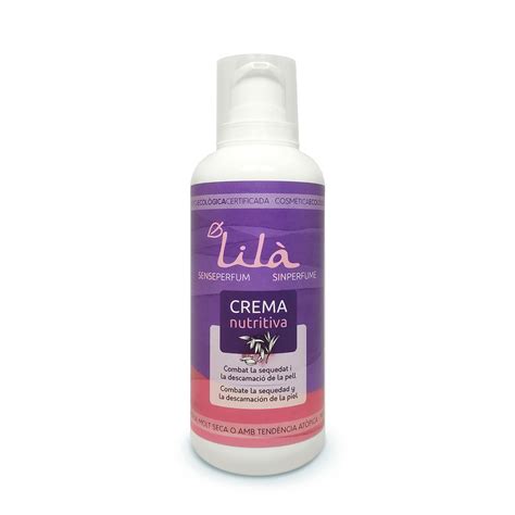 Crema Nutritiva Sin Perfume Lil Cosm Tics Ml Atenea