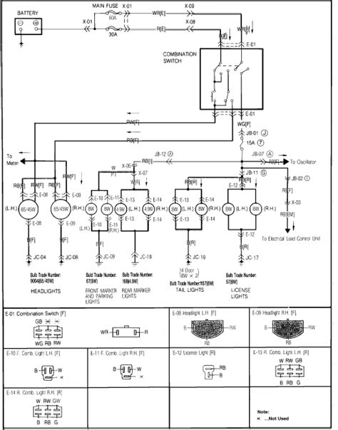 Wiring Diagram Mazda 323 Bj Wiring Diagram