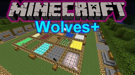 Minecraft Wolves Mod Vorstellung Review Installation