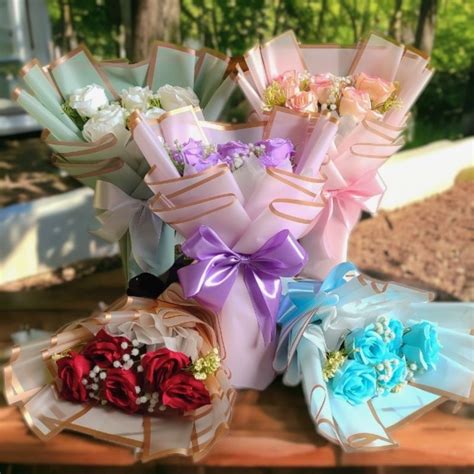 Jual Go Send Only Athena Bouquet Korean Rose Flowers Bouquet