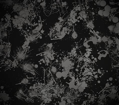 Paintball Splatter Black Background