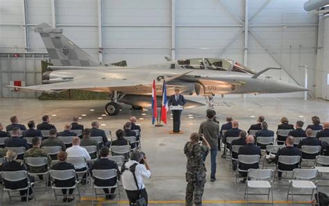 Croatia Gets First Rafale Fighter Jet From France