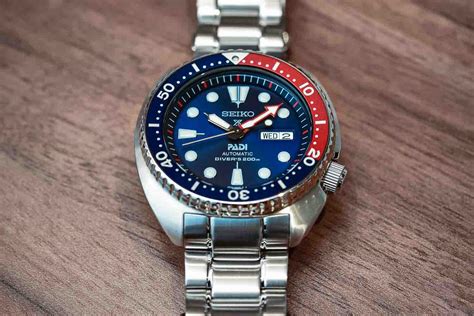 Seiko Prospex Turtle Padi Pepsi Srpe K Smile Watch