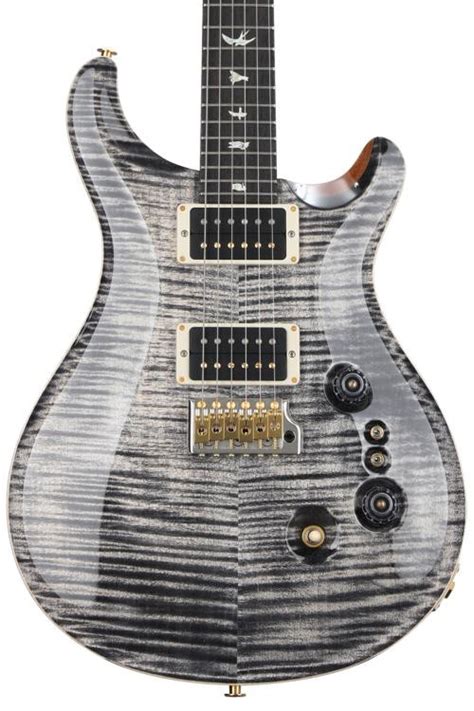 Prs Custom 24 08 Electric Guitar Charcoal 10 Top Sweetwater