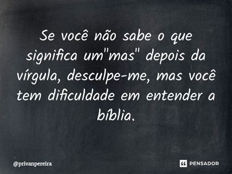 Se você não sabe o que significa um privanpereira Pensador