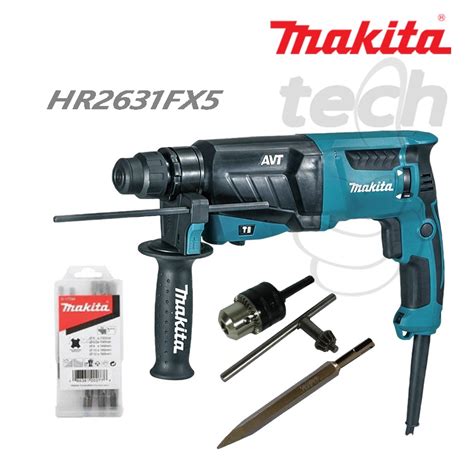 Jual Mesin Bor Tembok Beton Rotary Hammer Drill MAKITA HR2631F X5 AVT