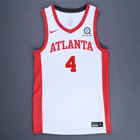 Kobe Bufkin Atlanta Hawks Game Worn Summer League Jersey Drafted