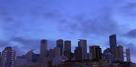 My city skyline : Minecraft