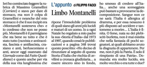 Filippo Facci on Twitter sì manca una a nella prima riga