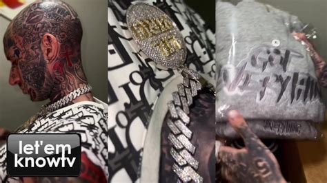 Rapper Lil Piru Flexing His Diamond Chain Cartier Watch As He Unbox