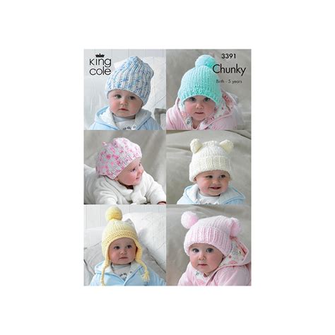 Chunky Knitting Pattern: Baby Hats in Chunky Yarn – YardandYarn