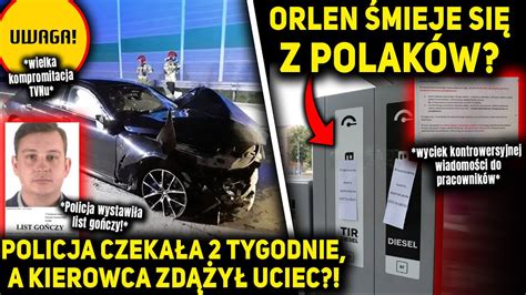 Wypadek Bmw Na A Pora Ka Polskiej Policji Ucieczka Kierowcy List