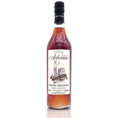 El Ron Del Artesano Panama Rum Malbec Cask Finish Yr