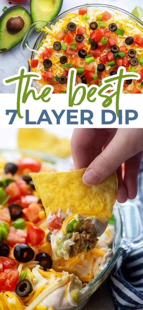 The Best 7 Layer Dip Recipe Is Loaded With Cheese Salsa Guacamole And