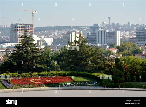 Ankara T Rkei Oktober Ansicht Von Ankara Aus Dem Atat Rk