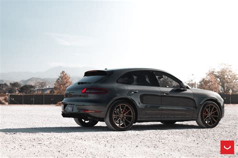 Sinister Black Porsche Macan Wearing Vossen Rims — CARiD.com Gallery