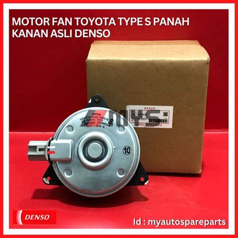 Jual MOTOR FAN RADIATOR AC MOBIL TOYOTA VIOS LAMA YARIS ETIOS DENSO