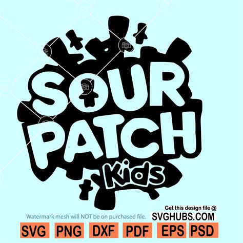 Sour Patch Kids SVG, Sour Patch Kids SVG for cricut