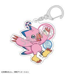 Digimon Adventure Piyomon Acrylic Keychain Digimon Adventure Food