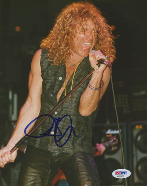 Robert Plant Signed 8x10 Photo PSA Pristine Auction