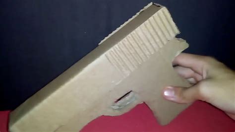 Como Fazer Uma Glock De PapelÃo Em Casa Youtube