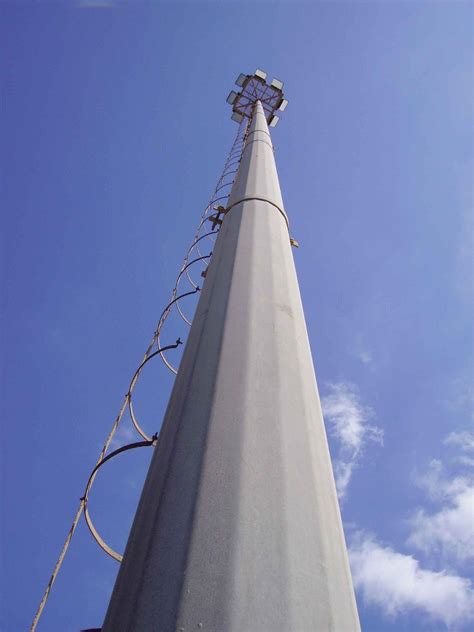 Gi Ms Meter High Mast Lighting Pole At Rs Piece In