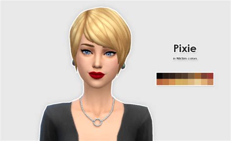 Sims 4 Pixie Cut CC