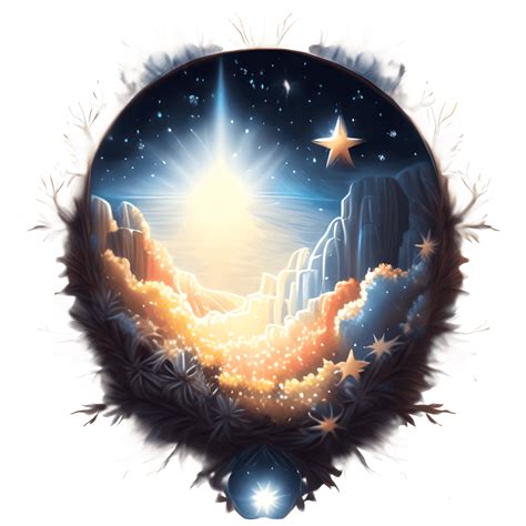 The Brightest Star Over Bethlehem Graphic Creative Fabrica