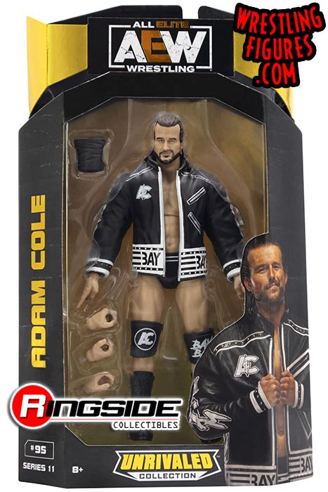 Adam Cole - AEW Unrivaled 11 Toy Wrestling Action Figure by Jazwares!