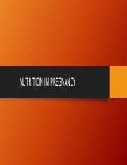 Nutrition In Pregnancy And Lactation Pdf Nutrition In Pregnancy