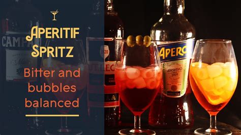 Aperol Select Campari Spritz Bitter And Bubbles Balanced YouTube