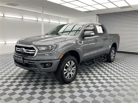 Certified Pre Owned 2021 Ford Ranger Lariat 4 Door Crew Cab Short Bed