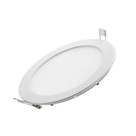 Artefacto Led De Embutir Redondo W Luz Fria Life Lh Barraca